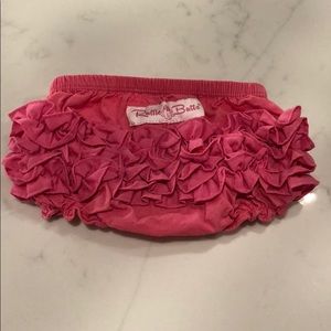 Pink RuffleButts 3-6 Months